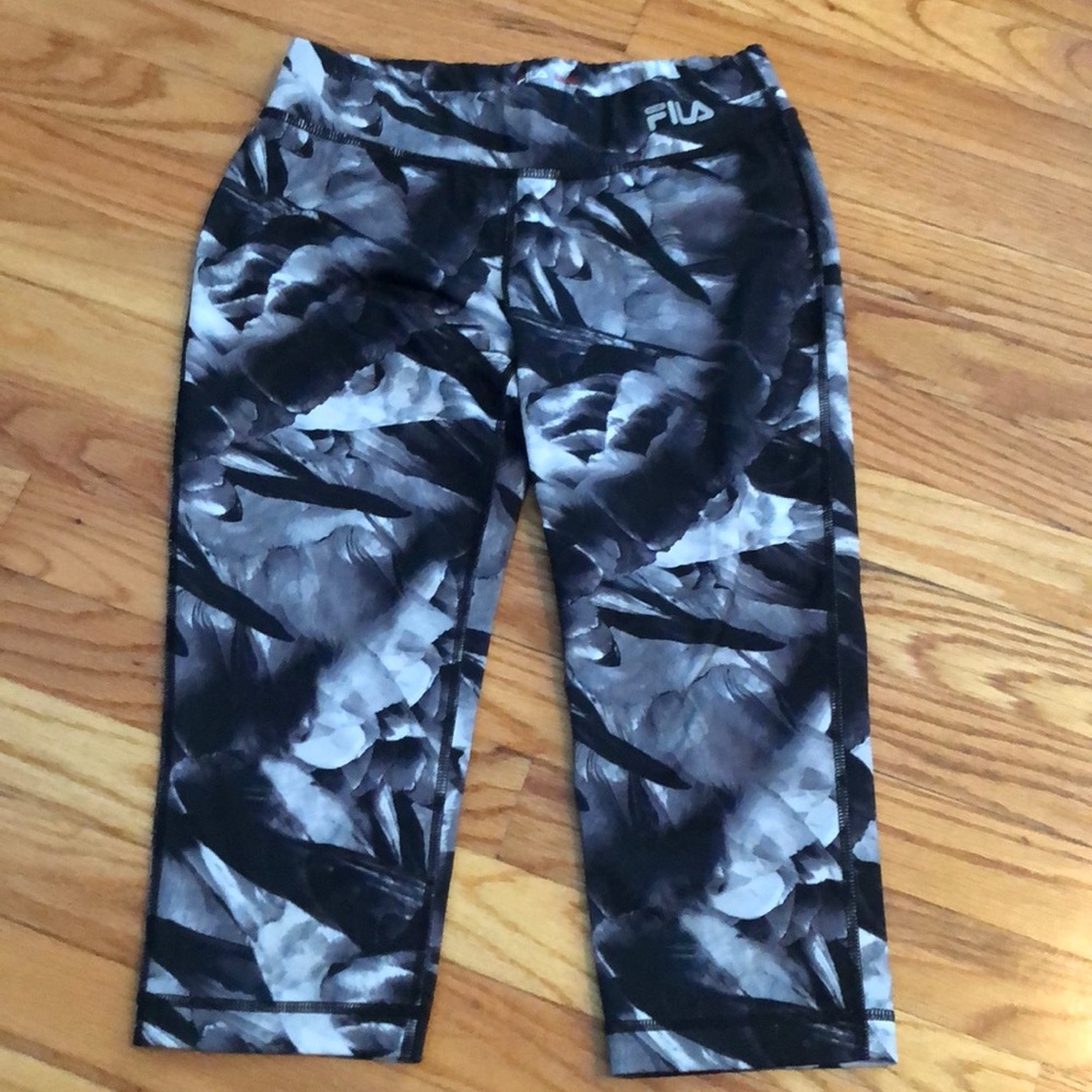 FILA Black and White Leggings